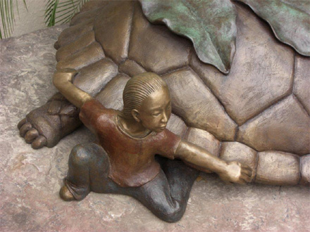 Turtle Sculpture